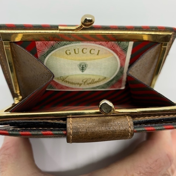 Gucci Handbags - Vintage~ Gucci Wallet ~ GG Authentic  Womens​​​​​​​​​​​​​​​​​​​​​​​​​​